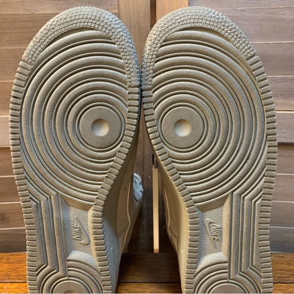 Nike Air Force 1 High Top Sneakers - Olive Stucco - Picture 9 of 15